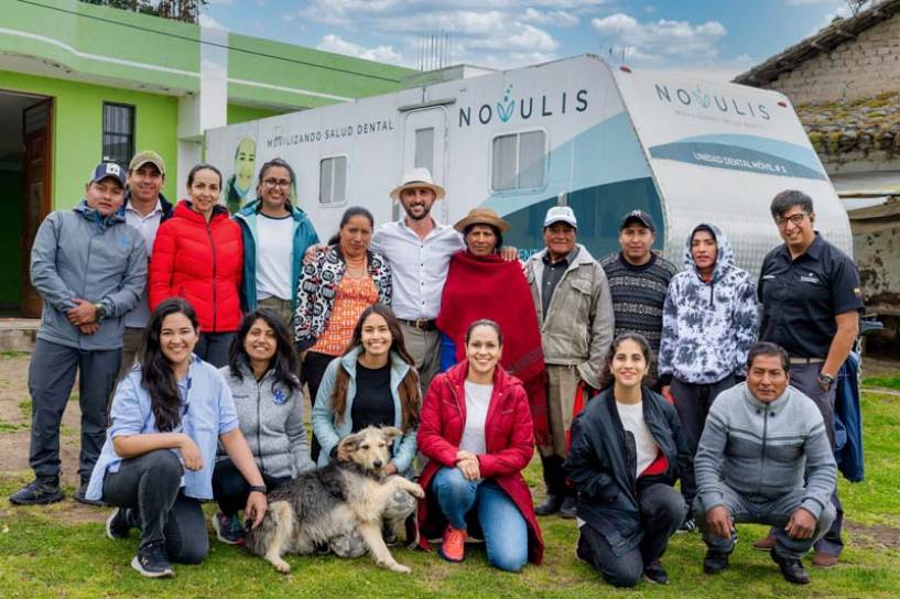 300 agricultores rurales de la Sierra ecuatoriana se benefician con salud dental gratuita