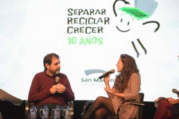 San Martín celebró los 10 años del programa Separar, Reciclar, Crecer
