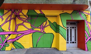 Ciudad Cultural Konex inaugura 5 nuevos murales en el barrio Abasto con todo el color de Alba pinturas