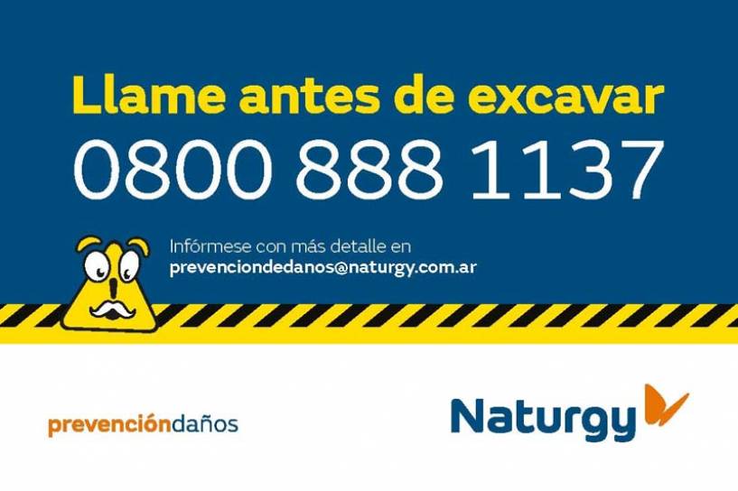 “Llame antes de excavar”: Naturgy lanza la edición 2021 de la campaña de seguridad