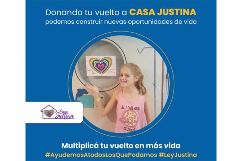 GDN Argentina y Casa Justina multiplican tu vuelto en más Vida con la campaña #TuAyudaContagia