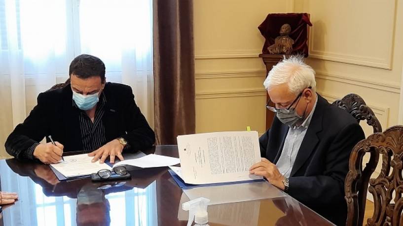El Municipio firmó un convenio con la Facultad Regional Delta