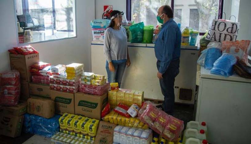 “Campana Solidaria”: se siguen recibiendo alimentos para asistir a familias