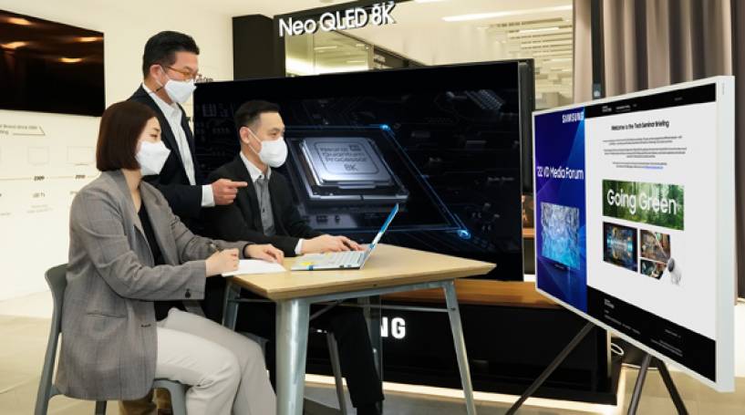 Samsung Electronics alberga el Media Forum 2022 que muestra las últimas innovaciones en Neo QLED 8K