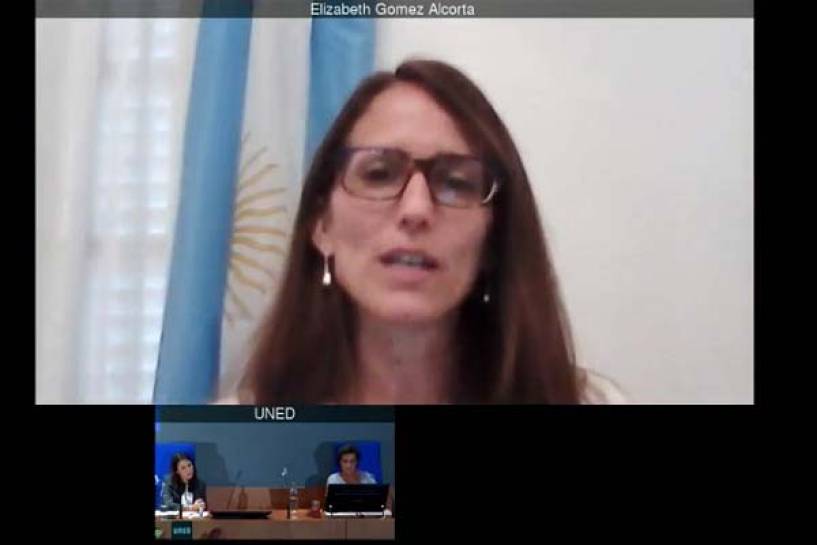 Diálogo entre la ministra de las Mujeres, Géneros y Diversidad de Argentina e Irene Montero, ministra de Igualdad de España