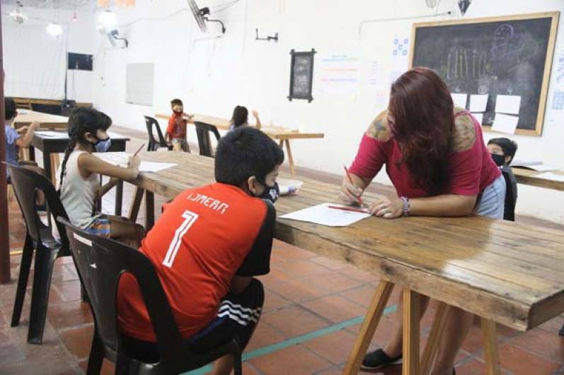 San Martín puso en marcha el Programa Conectar de Nuevo con 40 puntos de apoyo escolar