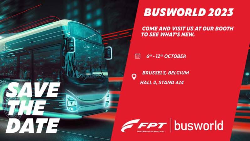 FPT Industrial presentará en Busworld sus soluciones para la movilidad del futuro