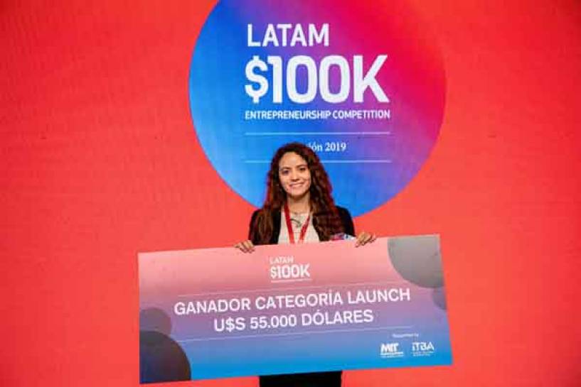 Ganadora del ITBA-MIT 100K Latam es finalista del tradicional MIT $100K en Cambridge, Estados Unidos
