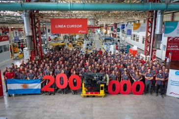 FPT Industrial bate un nuevo record con la producción de su motor 200.000 en Cordoba