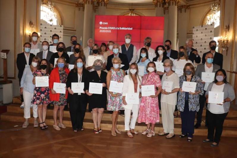 Tetra Laval fue distinguido con el Premio COAS a la Solidaridad 2020 - 2021