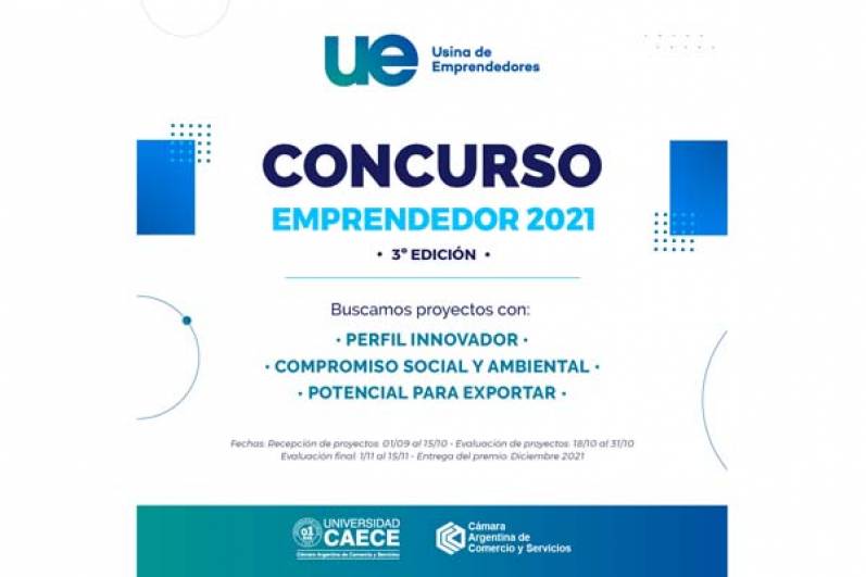 La Usina de Emprendedores lanzó la 3ra edición del concurso “Emprendedor 2021”