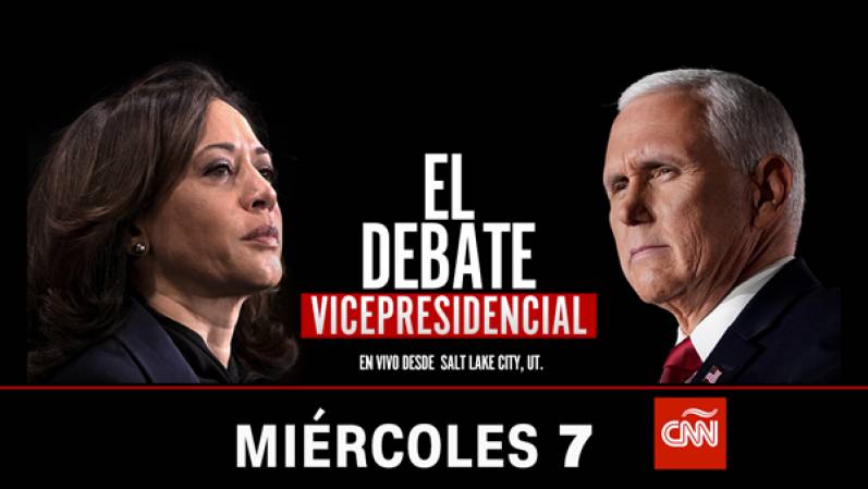 CNN en Español transmitirá en vivo el debate vicepresidencial