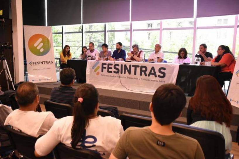 La Federación Nacional FESINTRAS realizó su Congreso fundacional y abogó por la “unidad para la lucha en salud”