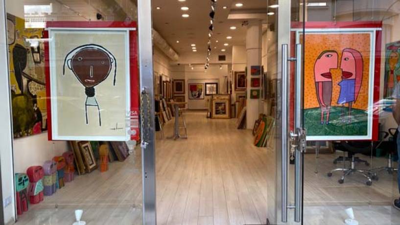 Witcomb, la galería más antigua del país, inauguró un nuevo espacio sobre avenida Santa Fe, con una muestra de Milo Lockett