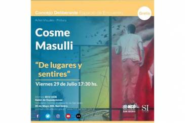 Cosme Masulli traerá su pasión por la pintura al HCD de San Isidro