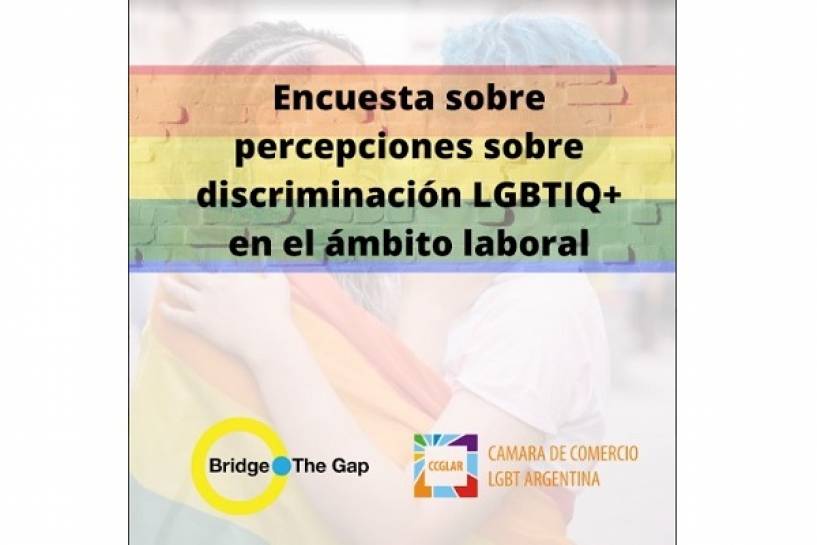 Comunidad LGBTIQ+: El 91% de las personas encuestadas considera que hay discriminación en el ámbito laboral