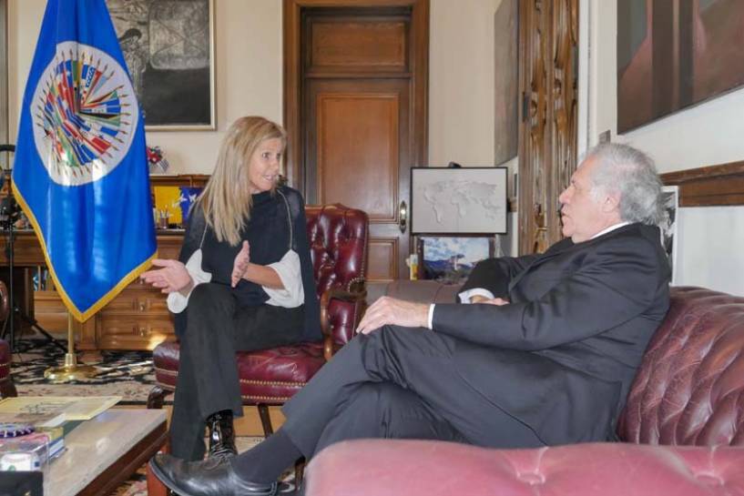 Hotton en Washington DC: “Acordamos explorar opciones de cooperación con la Secretaría de Acceso a Derechos y Equidad de la OEA”
