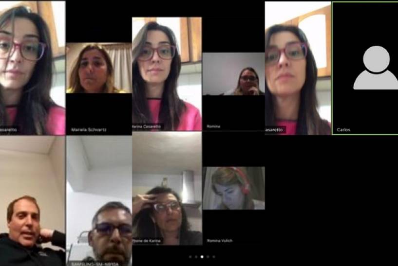 En cuaretena, los concejales de Juntos por el Cambio coordinan acciones de forma virtual