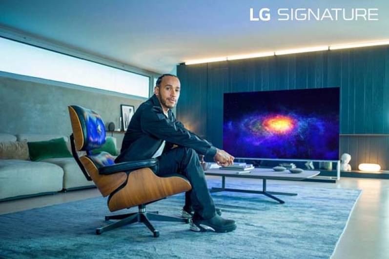 Lewis Hamilton fue nombrado como LG Signature Brand Ambassador