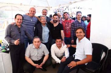 Molina participó de “Quilmes Ora” junto a unos mil quinientos evangelistas
