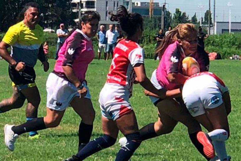 8M: Tres equipos de rugby de mujeres privadas de libertad de cárceles bonaerenses participaron de un cuadrangular