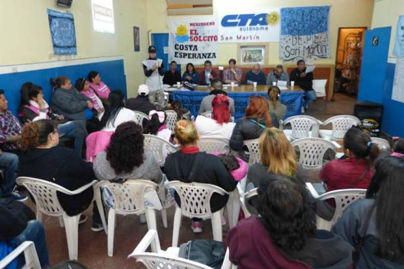En San Martín organizaciones sociales, políticas y gremiales dijeron HAMBRE NO