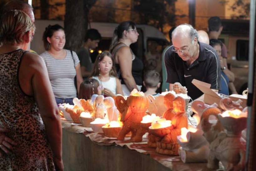 La Feria de Artesanos, una de las propuestas que brinda febrero en Baradero