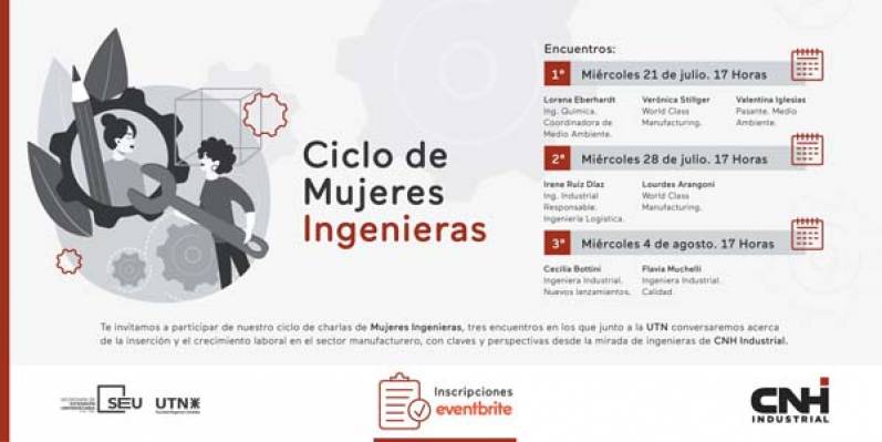 CNH Industrial y la UTN inauguran el Ciclo de Mujeres Ingenieras