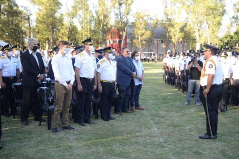Lucas Ghi participó de la celebración de los 200 años de la Policía de la Provincia de Buenos Aires