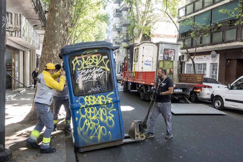 La Ciudad retirará más de 7 mil objetos en desuso de la vía pública antes de fin de año