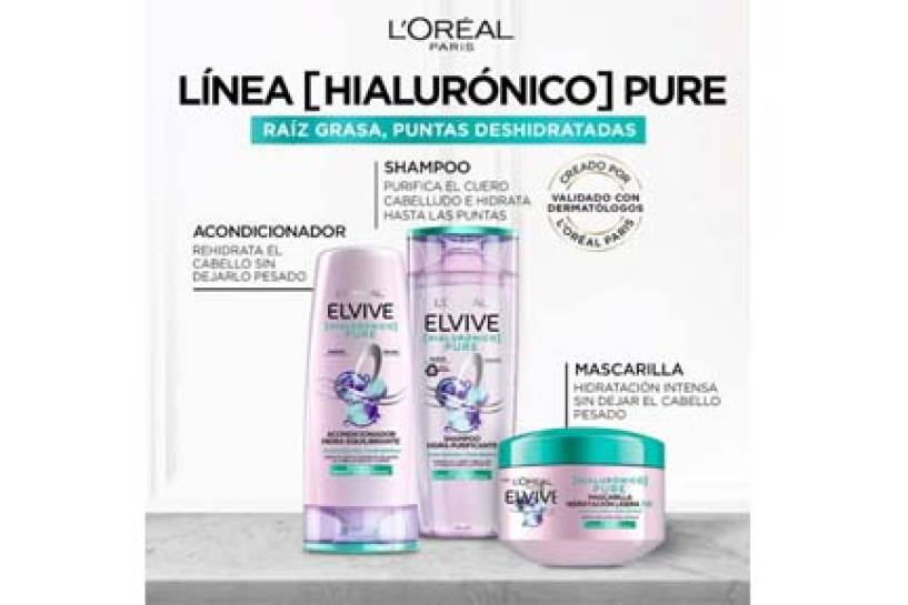 Descubrí la innovadora línea Hialurónico Pure de Elvive: ¡Lo mejor del skin care ahora en el cuidado de tu cabello!