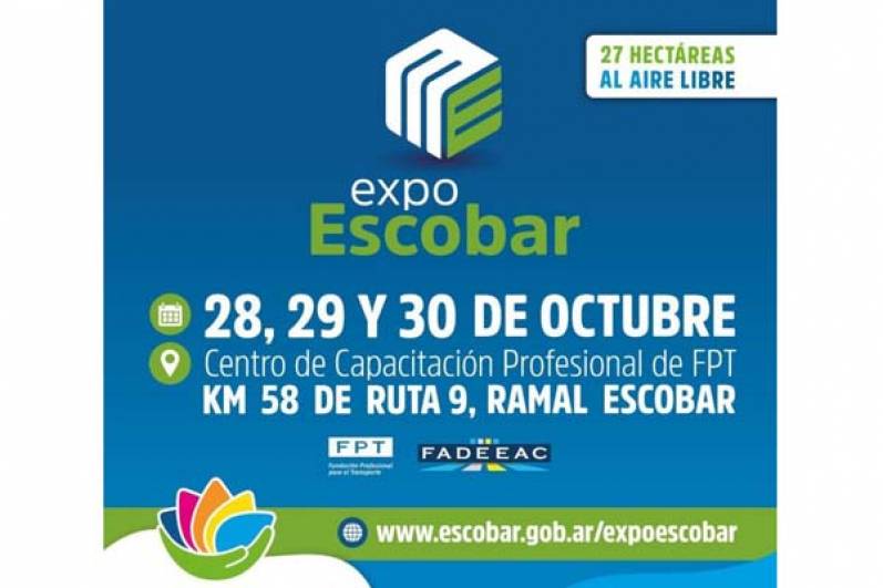 Kicillof, Massa y ministros nacionales participan de Expo Escobar entre el 28 y 30 de octubre