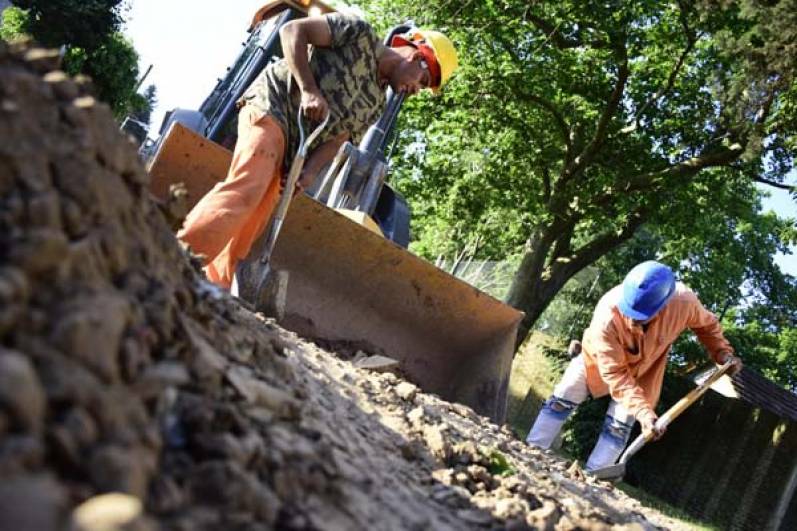 Inician nuevas obras de pavimentación en Los Polvorines