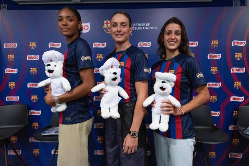 El Barça y Grupo Bimbo® se alían en un acuerdo global para promover el deporte y talento femenino
