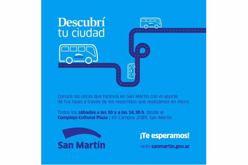 San Martín lanza un paseo gratuito por los nuevos edificios públicos