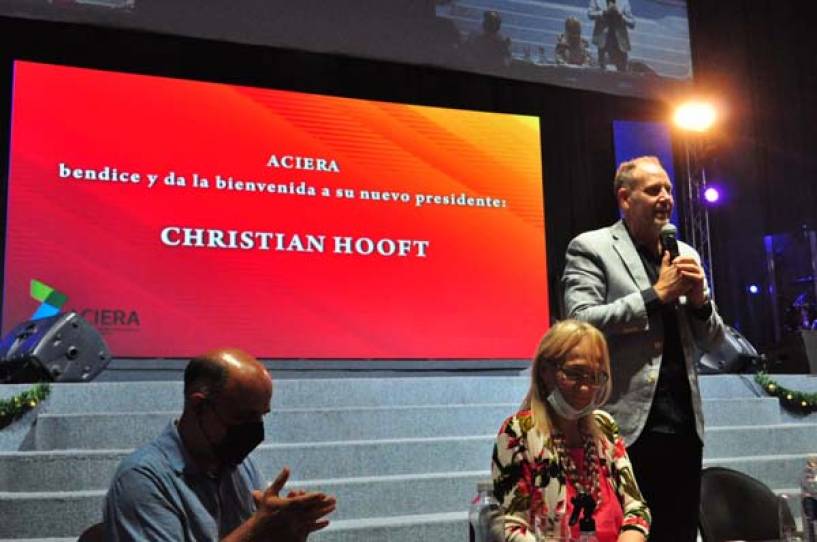 Christian Hooft asumió como nuevo presidente de ACIERA
