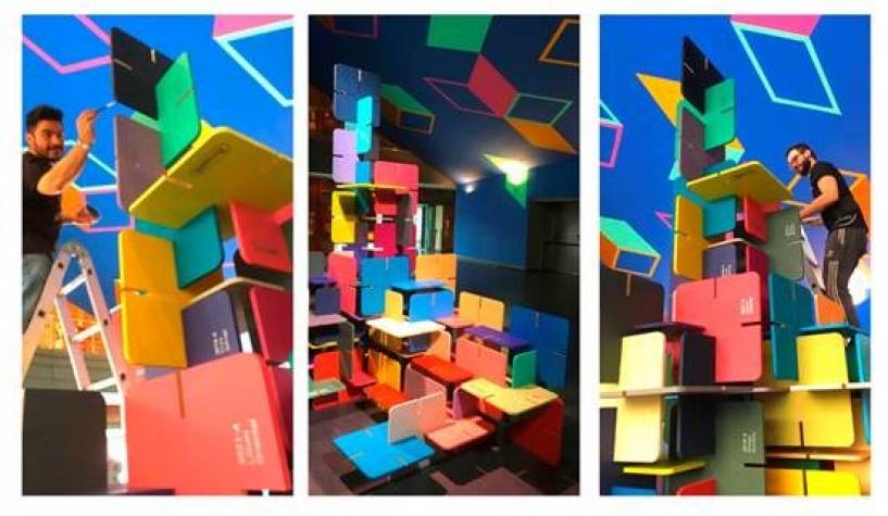 Los colores de Tersuave vibran en la XVII Bienal Internacional de Arquitectura de Buenos Aires