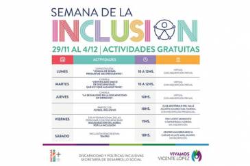 Vicente López impulsa la Semana de la Inclusión