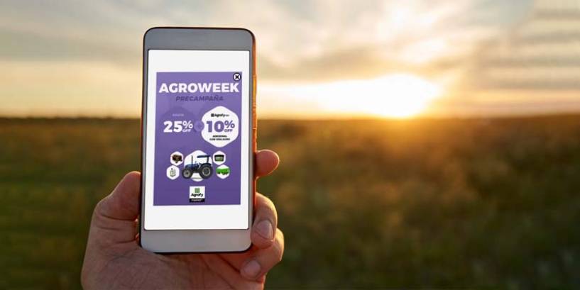 Agrofy lanzó una nueva “Agroweek”, con descuentos de hasta 35%