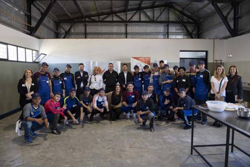 Naturgy lanzó un módulo de Energía del Sabor para jóvenes de la Unidad Penitenciaria N°57 de Campana