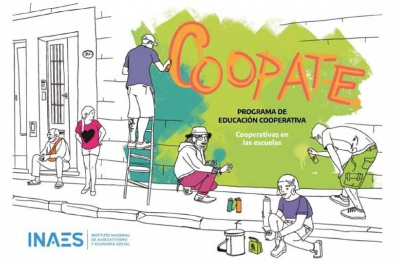 Comienza a implementarse el Programa Nacional de Educación Cooperativa del INAES para escuelas secundarias