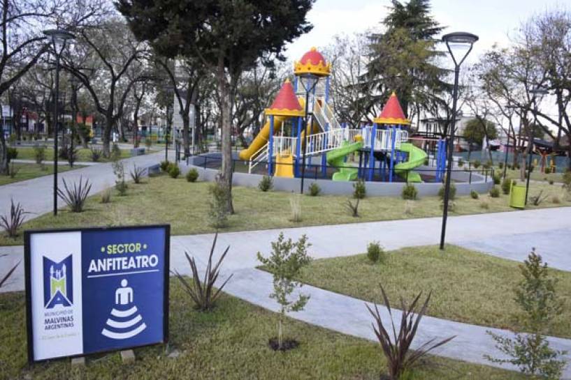 Plaza Itatí, otro espacio recuperado para las familias de Malvinas Argentinas