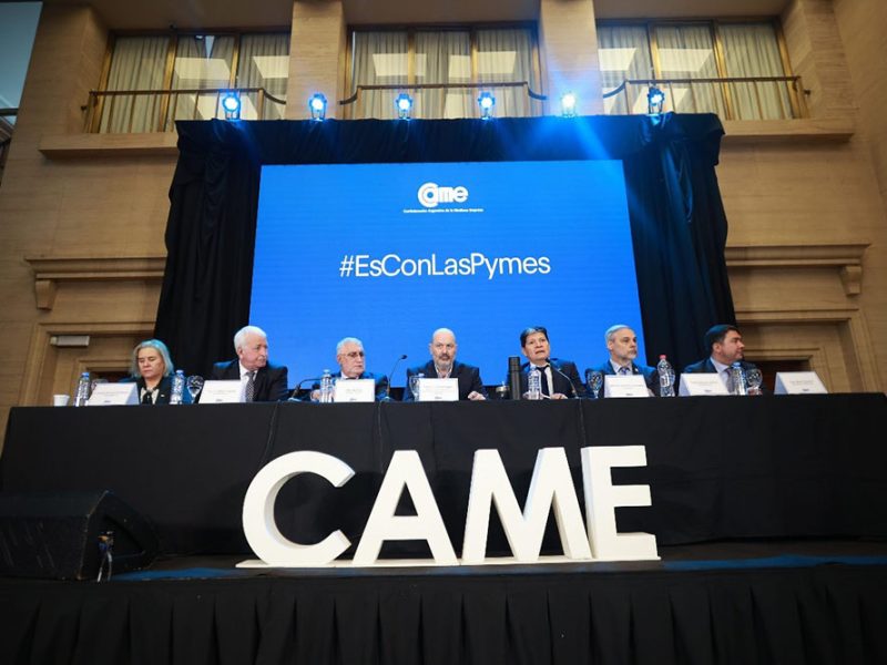 En CAME, Sturzenegger explicó los beneficios de la desregulación para las pymes