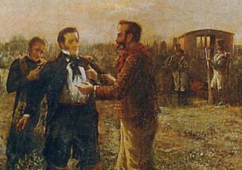 CONMEMORACIÓN DEL ASESINATO DE MANUEL DORREGO, la muerte de un federal