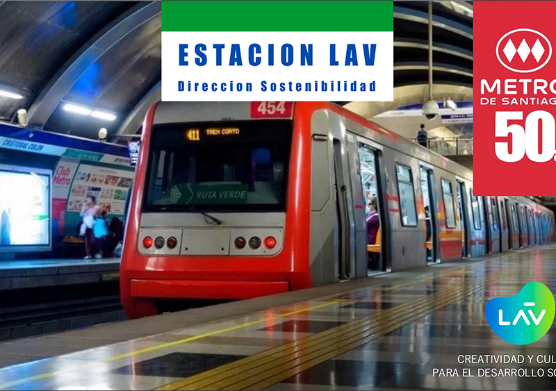 Pacto Global Chile participará en el primer Encuentro de Sostenibilidad abierto en el Metro de Santiago
