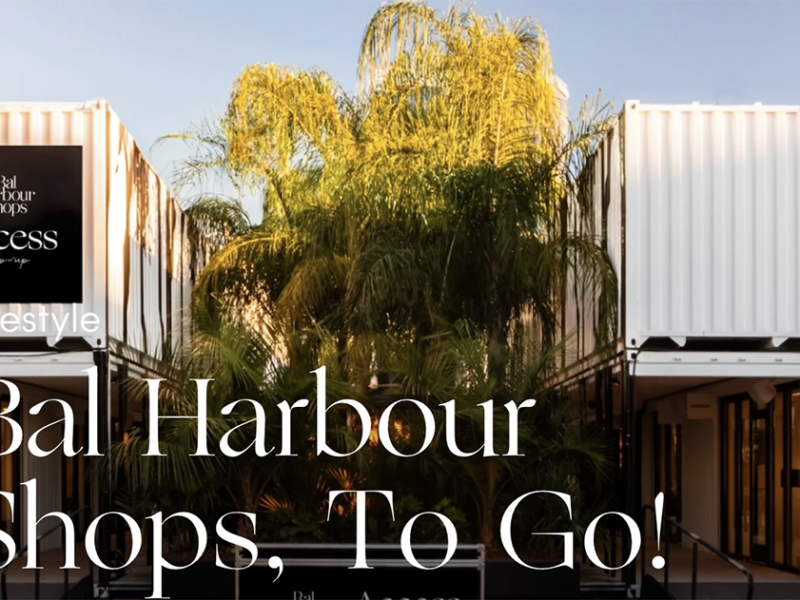 Bal Harbour Shops sale de paseo