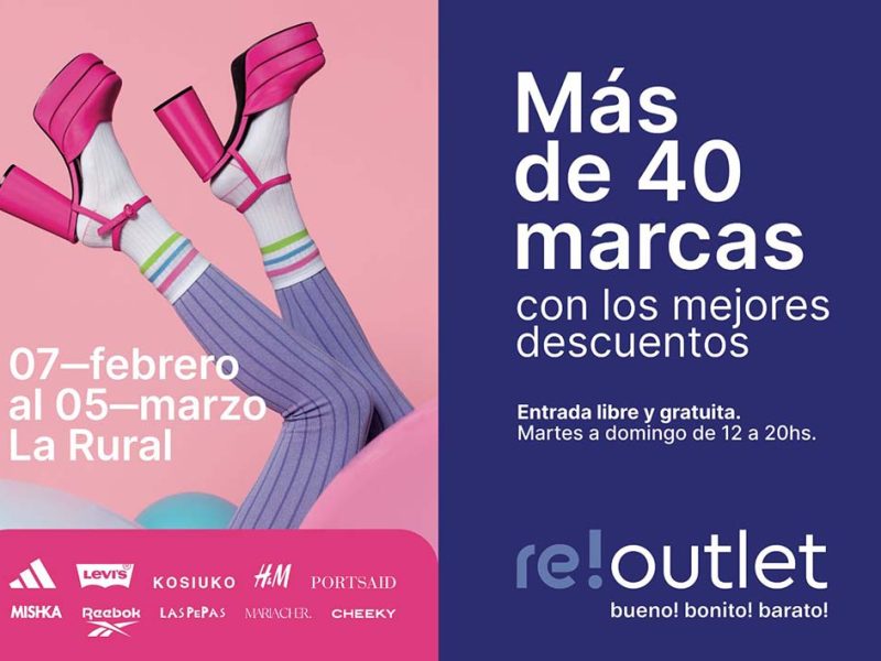 Re Outlet, la nueva propuesta para adquirir prendas de las marcas de ropa más reconocidas, a precios súper convenientes