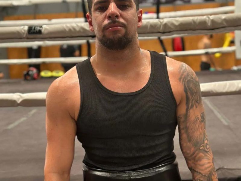 Natan Bianco es el boxeador profesional con más seguidores de Argentina actualmente