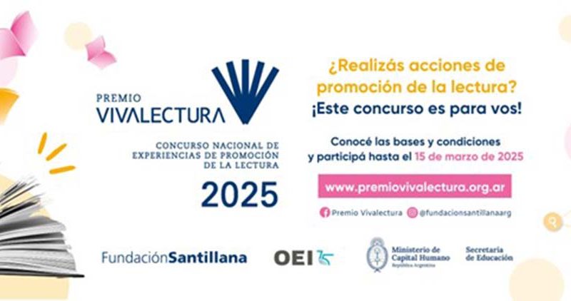 Ya están abiertas las inscripciones al Premio VIVALECTURA 2025