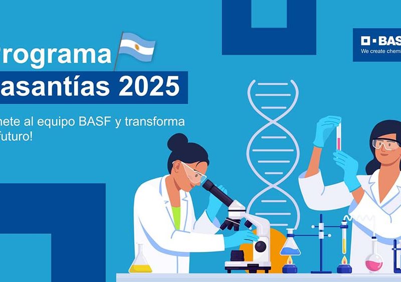 BASF anuncia una nueva edición del Programa de Pasantías 2025